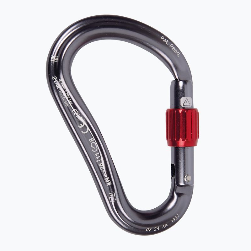 Karabinek CAMP Atom Lock gun metal 2