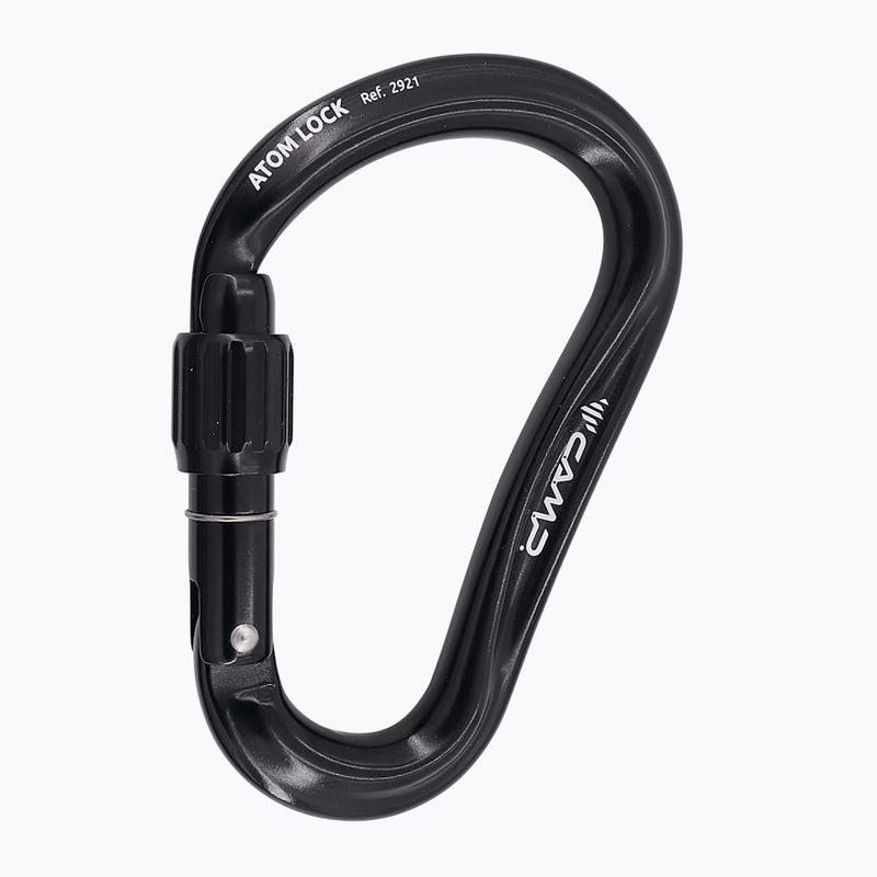 Karabinek CAMP Atom Lock black
