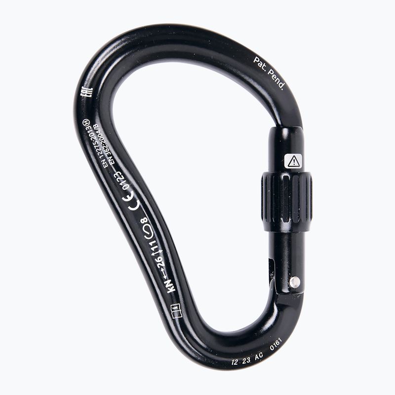 Karabinek wspinaczkowy CAMP Atom Lock black 2