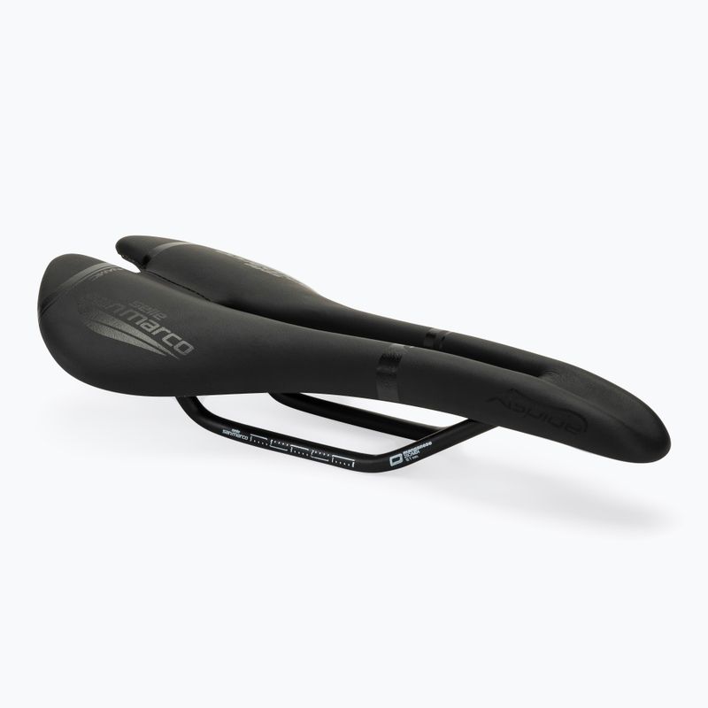 Siodełko rowerowe SAN MARCO Aspide Dynamic Wide Open black