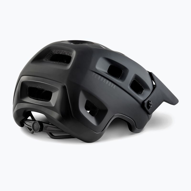 Kask rowerowy MET Terranova black matt glossy 2