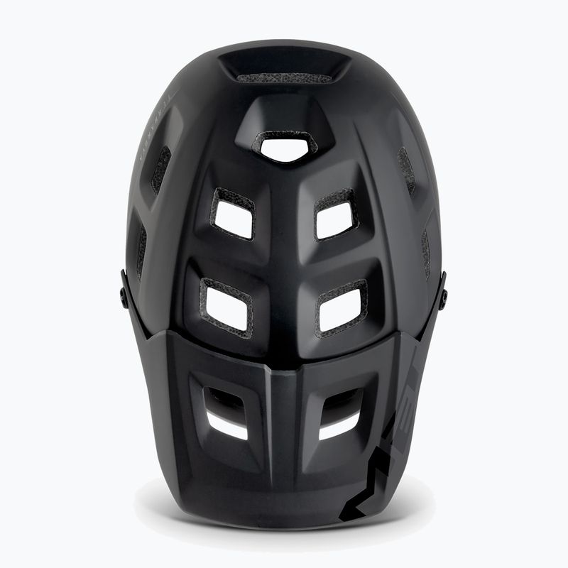Kask rowerowy MET Terranova black matt glossy 4