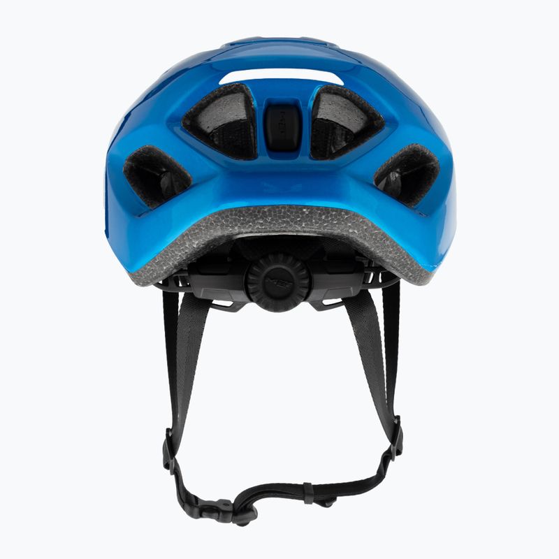 Kask rowerowy MET Downtown blue glossy 3