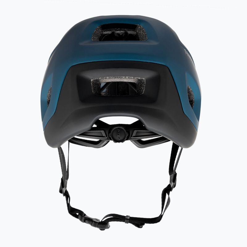 Kask rowerowy MET Terranova teal blue/ black metalic matt 3