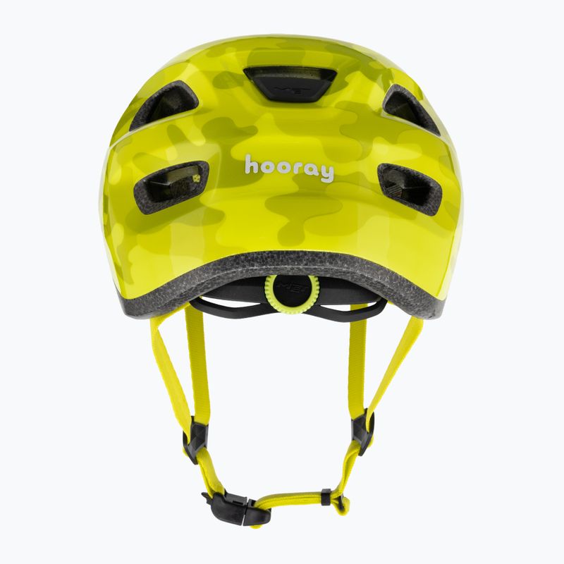 Kask rowerowy dziecięcy MET Hooray lime chameleon glossy 3