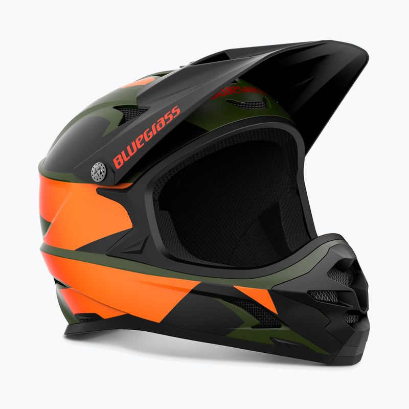 Kask rowerowy Bluegrass Intox green gradient matt
