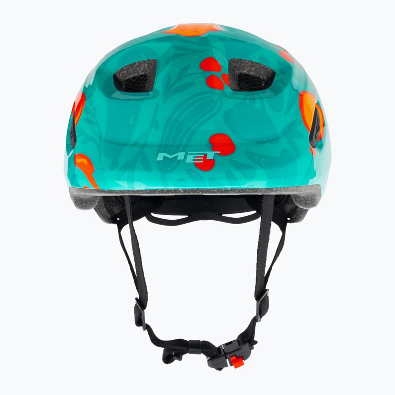 Kask rowerowy dziecięcy MET Hooray green fruit glossy 4