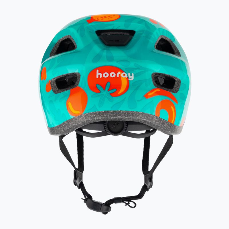 Kask rowerowy dziecięcy MET Hooray green fruit glossy 2