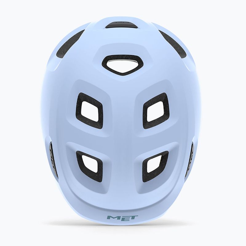Kask rowerowy dziecięcy MET Hooray lilac matt 7