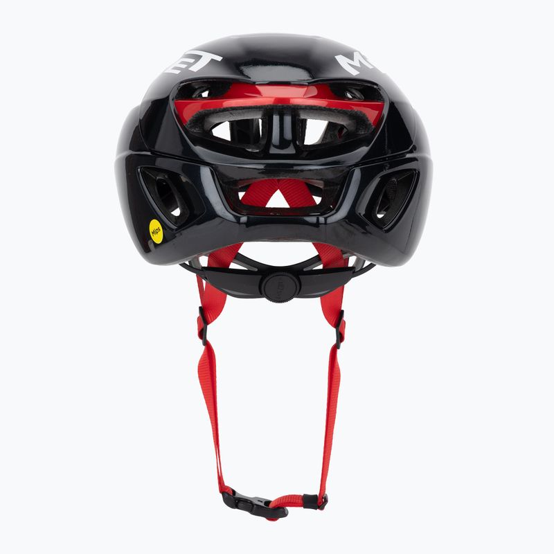 Kask rowerowy MET Rivale II Mips black/red glossy 4