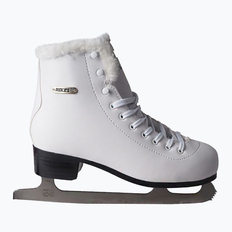 Łyżwy figurowe Roces Paradise Eco-Fur white 10