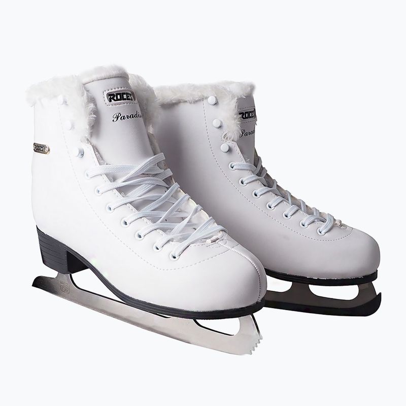 Łyżwy figurowe Roces Paradise Eco-Fur white 12