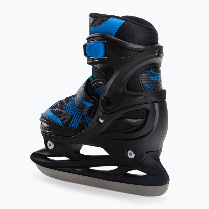 Łyżwy dziecięce Roces Jokey Ice 3.0 Boy black/astro blue 4