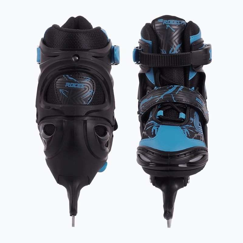 Łyżwy dziecięce Roces Jokey Ice 3.0 Boy black/astro blue 11