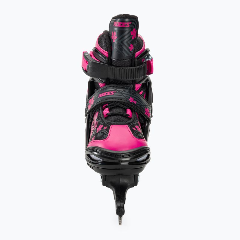 Łyżwy dziecięce Roces Jokey Ice 3.0 Girl black/pink 5