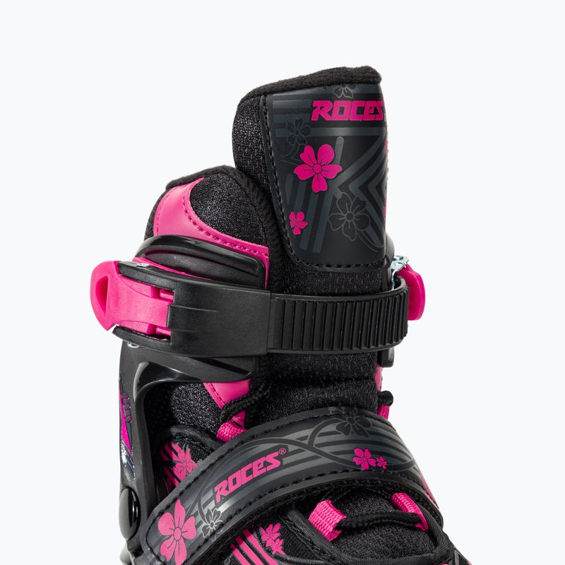 Łyżwy dziecięce Roces Jokey Ice 3.0 Girl black/pink 7