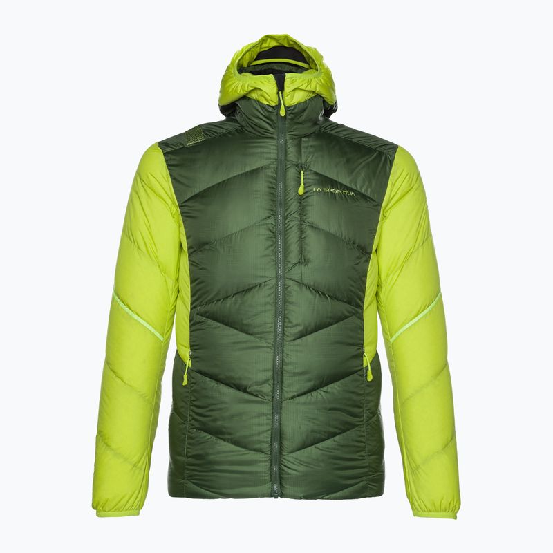Kurtka puchowa męska La Sportiva Bivouac Down forest/lime punch 7