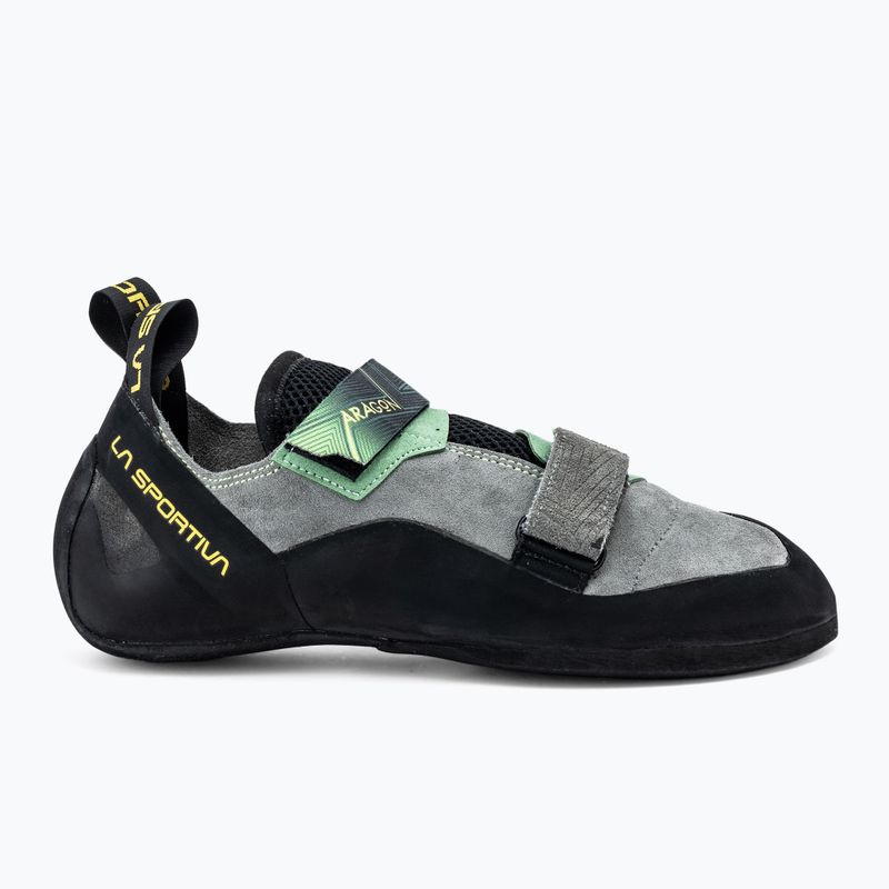 Buty wspinaczkowe męskie La Sportiva Aragon clay/jasmine green 2