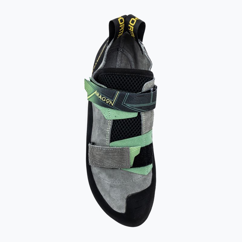 Buty wspinaczkowe męskie La Sportiva Aragon clay/jasmine green 5