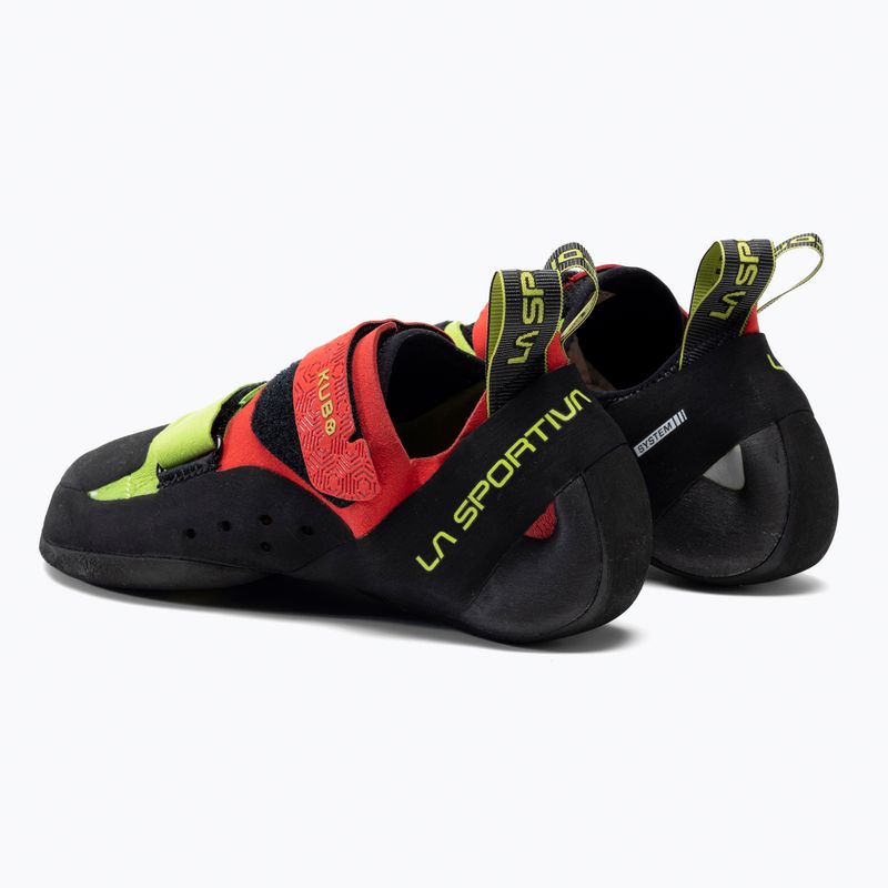 Buty wspinaczkowe męskie La Sportiva Kubo goji/neon 3