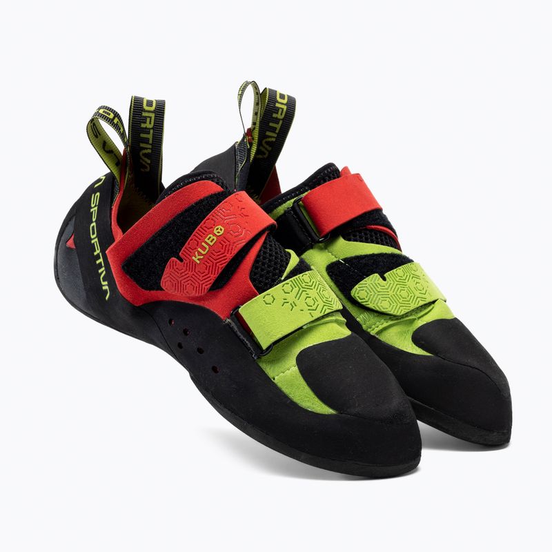 Buty wspinaczkowe męskie La Sportiva Kubo goji/neon 4