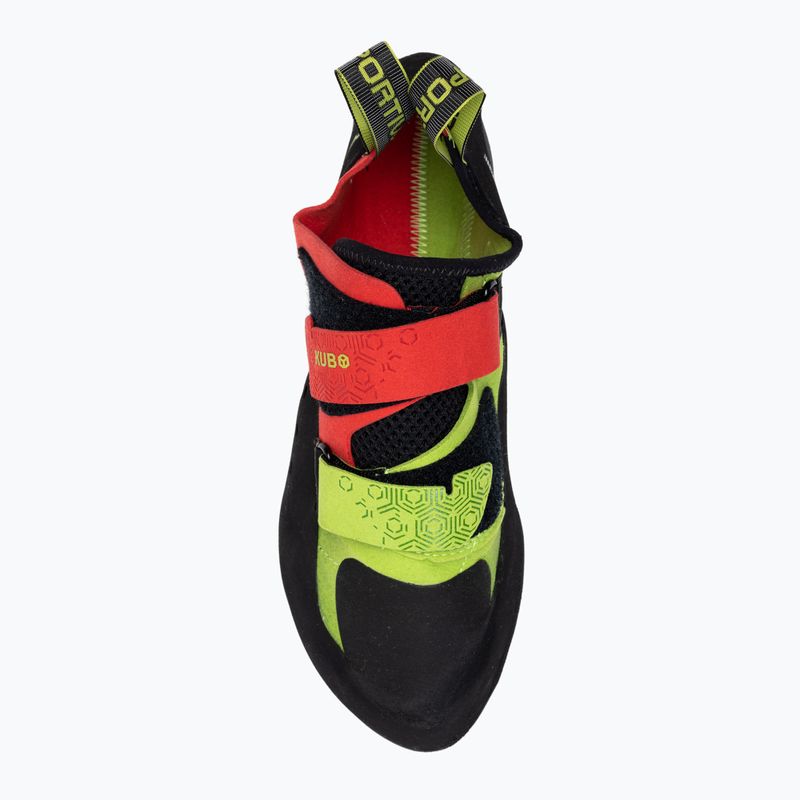 Buty wspinaczkowe męskie La Sportiva Kubo goji/neon 6