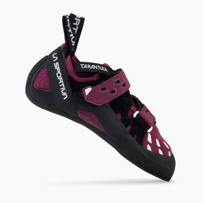 Buty wspinaczkowe damskie La Sportiva Tarantula SS24 red plum 2
