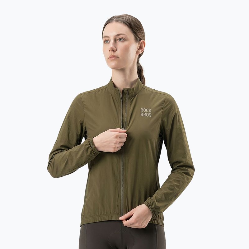 Kurtka rowerowa Rockbros YPW071 brown 2