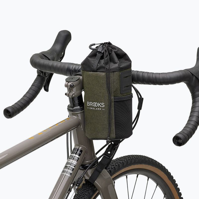 Torba rowerowa na kierownicę Brooks England Scape Feed Pouch 1 l mud green 6