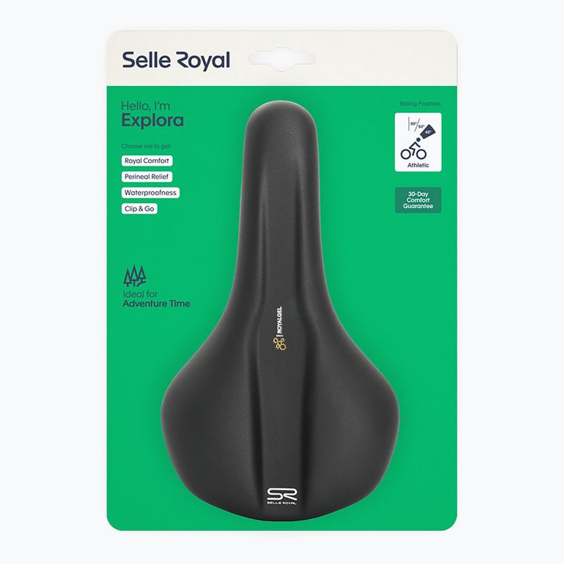 Siodełko rowerowe Selle Royal Explora Athletic 45St. black 9
