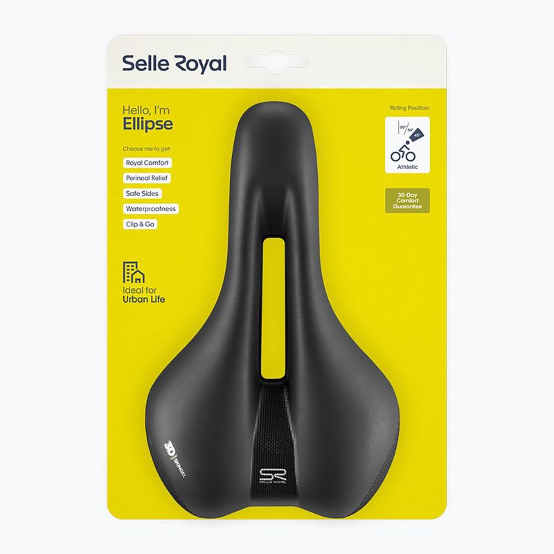 Siodełko rowerowe Selle Royal Premium Athletic 45st. Ellipse black 8