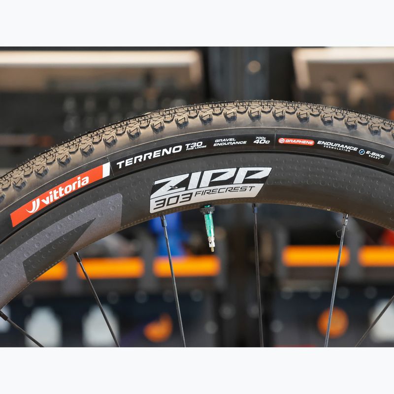 Opona rowerowa Vittoria Terreno T30 G2.0 TLR Gravel Endurance 700x40c czarny 7