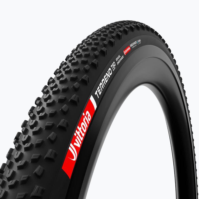 Opona rowerowa Vittoria Terreno T60 G2.0 TLR Gravel Endurance 700x40c czarny/brązowy