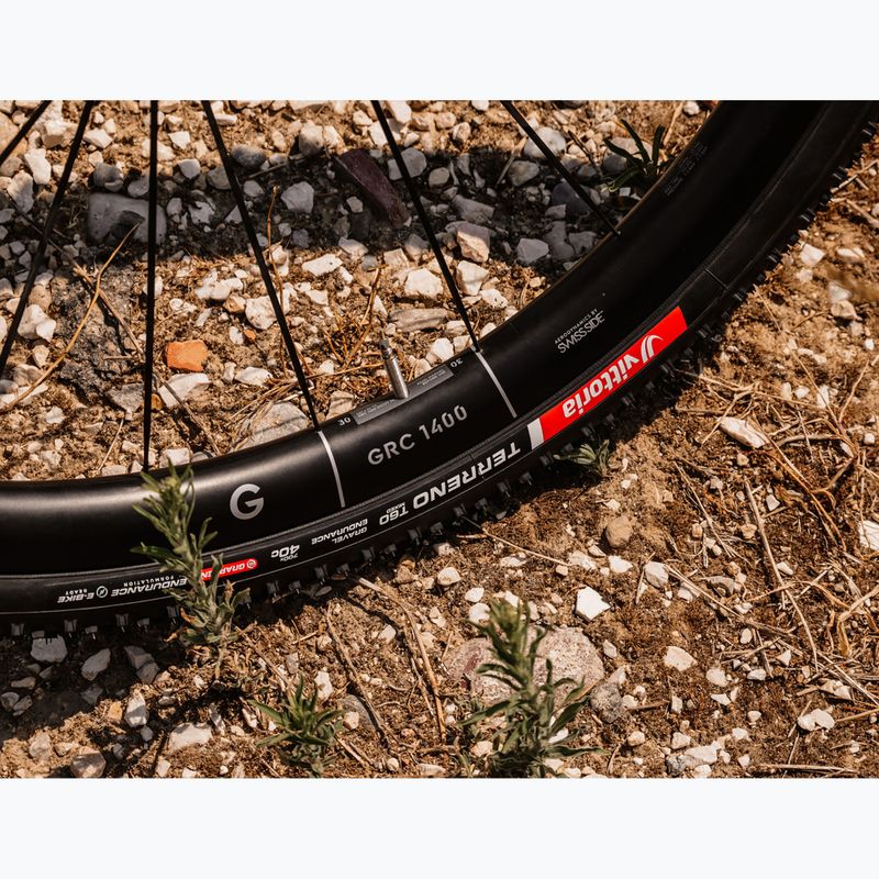 Opona rowerowa Vittoria Terreno T60 G2.0 TLR Gravel Endurance 700x40c czarny/brązowy 6