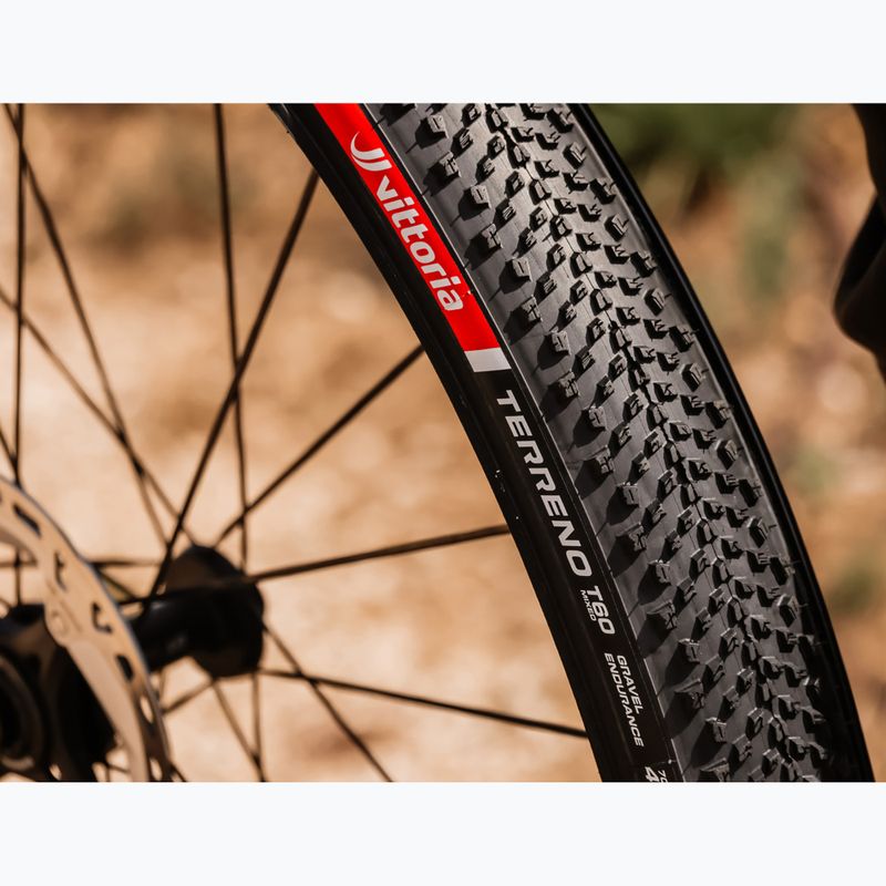 Opona rowerowa Vittoria Terreno T60 G2.0 TLR Gravel Endurance 700x40c czarny/brązowy 7