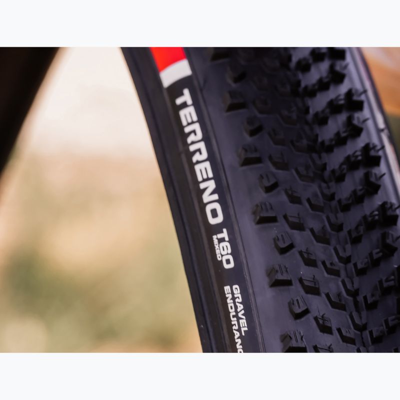 Opona rowerowa Vittoria Terreno T60 G2.0 TLR Gravel Endurance 700x40c czarny/brązowy 8