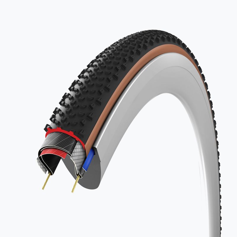 Opona rowerowa Vittoria Terreno T60 G2.0 TLR Gravel Endurance czarny 4