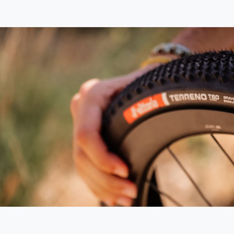Opona rowerowa Vittoria Terreno T60 G2.0 TLR Gravel Endurance czarny 7