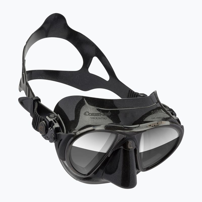 Maska do nurkowania Cressi Nano black/black/silver
