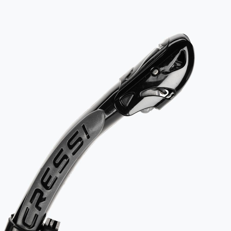 Zestaw do nurkowania Cressi Big Eyes Evolution + Alpha Ultra Dry black/black 8