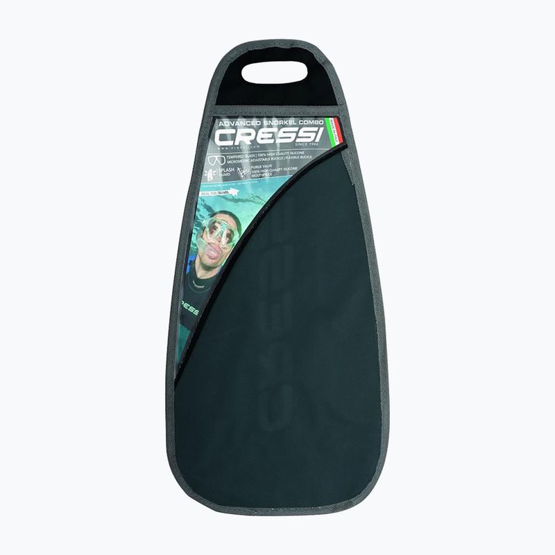 Zestaw do nurkowania Cressi Marea + Mexico Pro blue 4