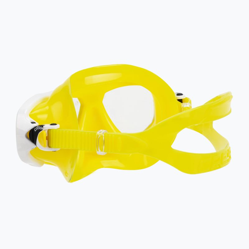 Maska do nurkowania Cressi Marea yellow 4