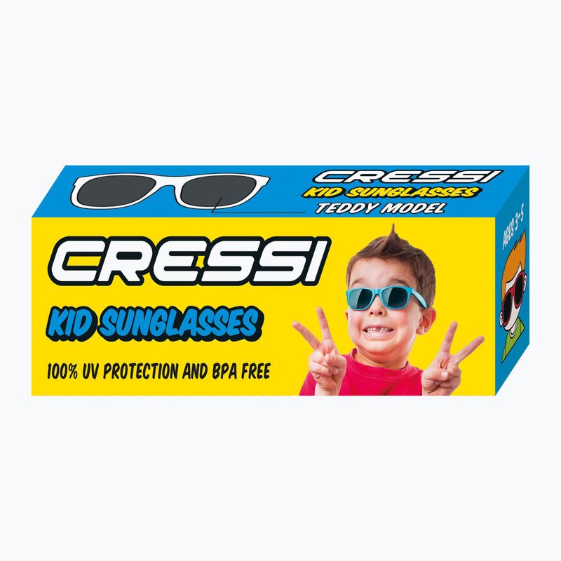 Okulary przeciwsłoneczne dziecięce Cressi Teddy waves/mirrored blue 3