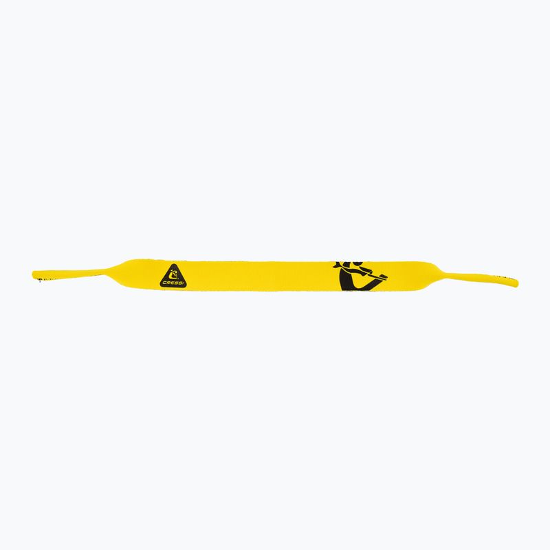Pasek do okularów Cressi Neo Retainer yellow/black