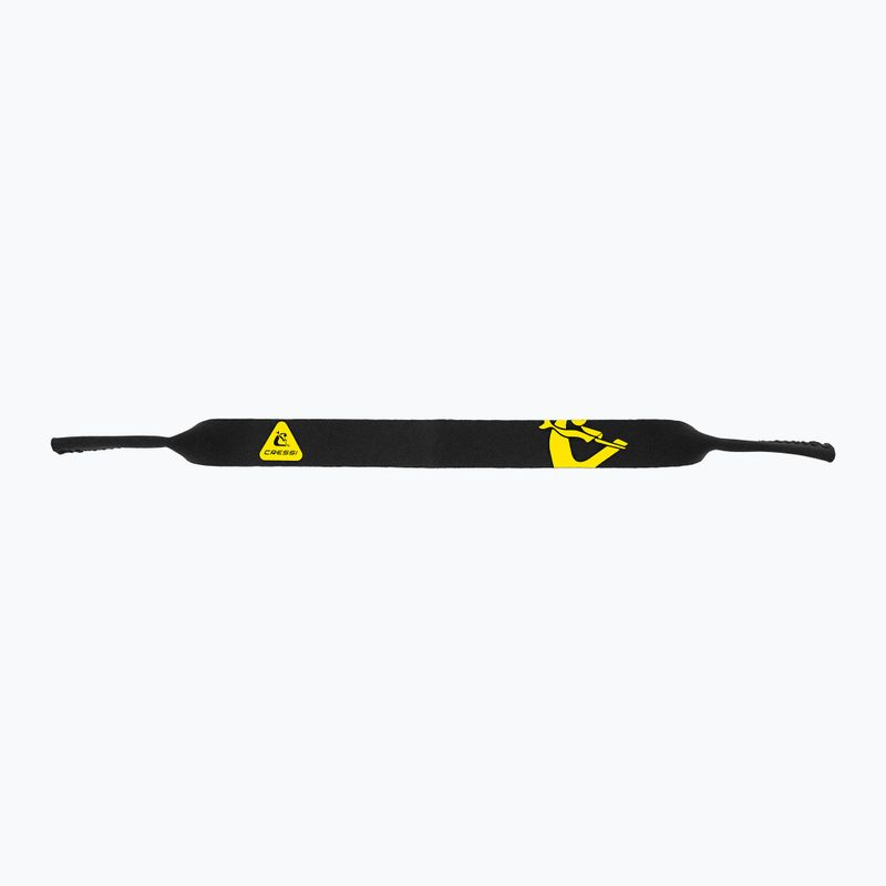 Pasek do okularów Cressi Neo Retainer black/yellow