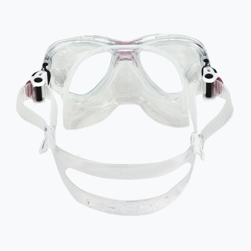 Zestaw do nurkowania Cressi Marea + Seal Dry Jr clear/pink 6