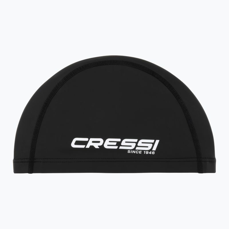 Czepek Cressi Senna black/white