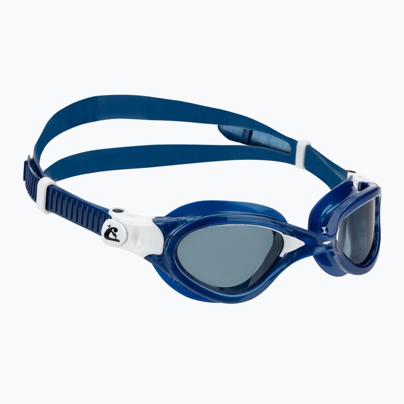 Okulary do pływania Cressi Flash blue metal/white smoked