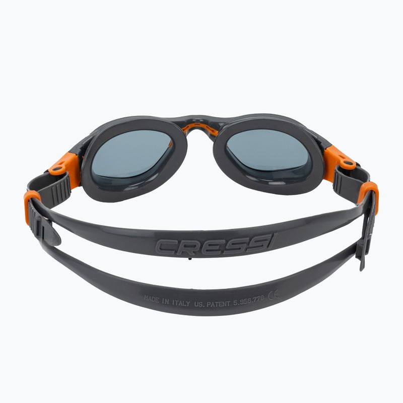 Okulary do pływania Cressi Flash grey/orange smoked 4