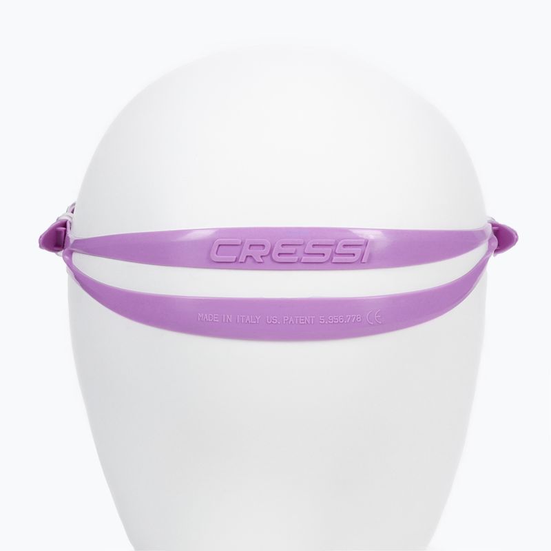 Maska do nurkowania dziecięca Cressi Moon pink/lilac 5